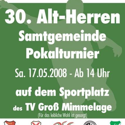 30 Jahre Samtgemeindepokal „Alte Herren“