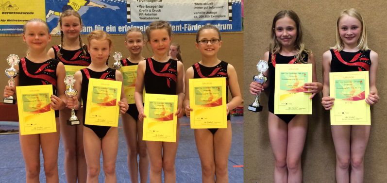 Tolle Ergebnisse beim Turn Kreis-Cup