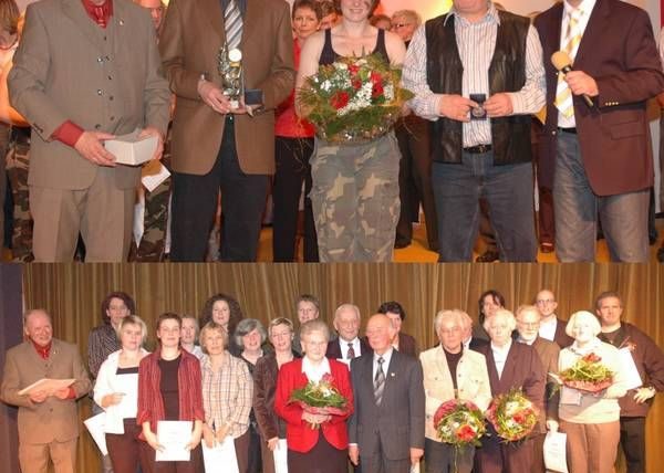 Marion Holle und die Schiedsrichter Sportler des Jahres