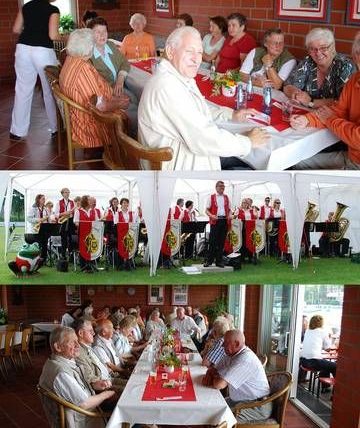 Seniorenfrühschoppen mit der Burgmannskapelle