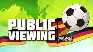 Public Viewing im Vereinsheim