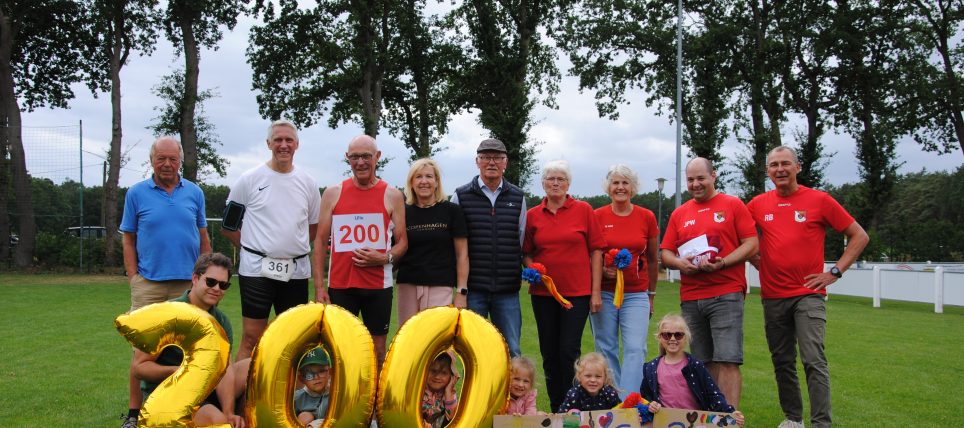 Ulrich Meßmann absoviert 200. Sparkassen-Cup-Lauf